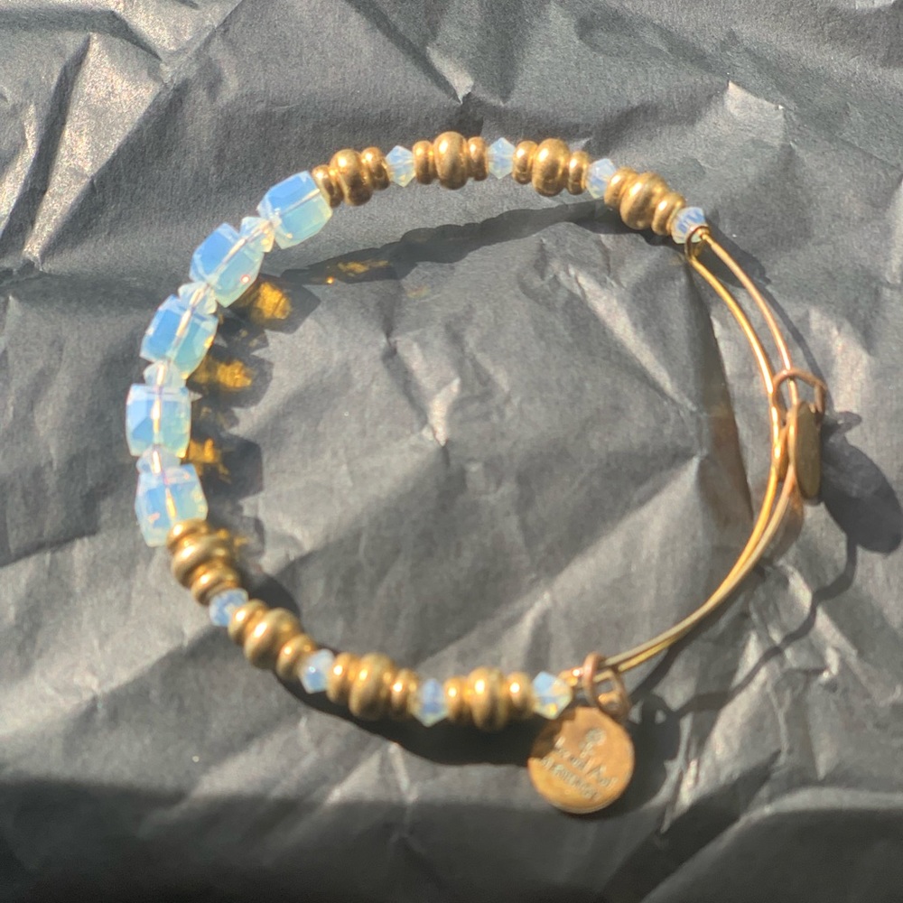 Alex and Ani crystal bracelet.